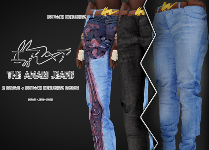 AxH - The "Amari" Light Jeans