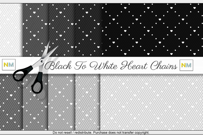 Black White
