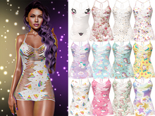 Narissa Ripped Dress [Unicorn Pack] - Maitreya (+Petite) • Legacy • Reborn • Freya