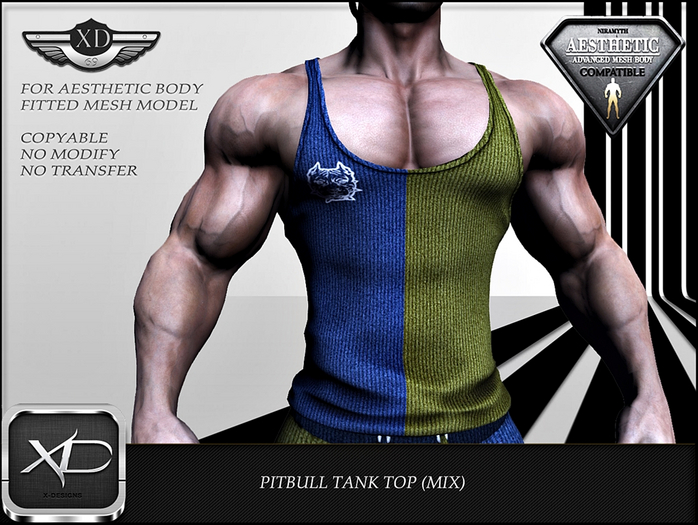Pitbull Tank Top (MIX) -(NIRAMYTH) - AESTHETIC