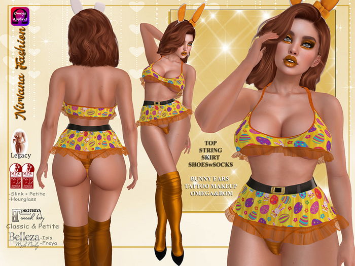 [NF] - Female Easter Outfit - [Rosa]-Purple* - Easter Clothes