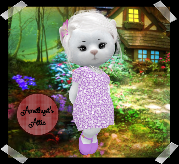 AA-Purple Easter Egg Dress Set-Dinkies