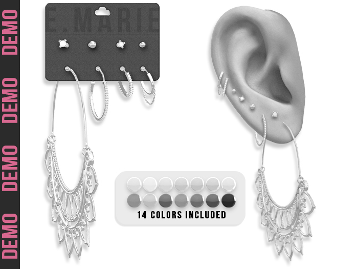e.marie // DEMO : Dahlia Earrings