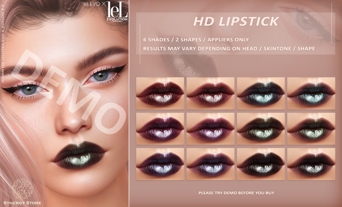 DEMO [SYN] - HD Lipstick Esher LELUTKA EVO/EVO X