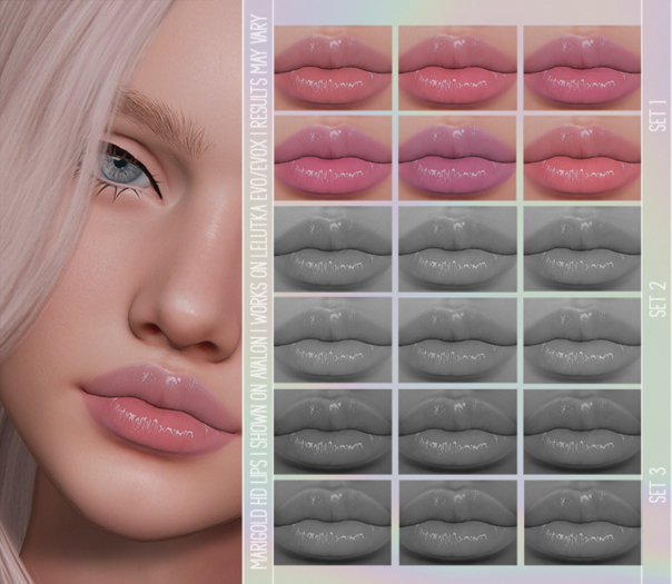 [BS] MARIGOLD HD LIPSTICK SET 1 (LELUTKA EVO)