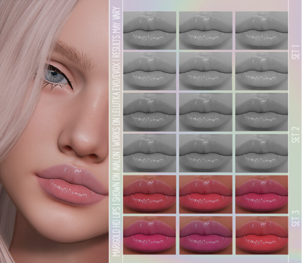 [BS] MARIGOLD HD LIPSTICK SET 3 (LELUTKA EVO)