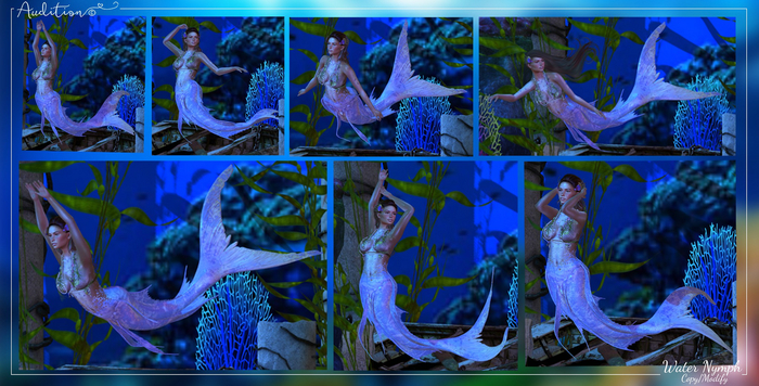 Audition - Water Nymph Bento Pose Set