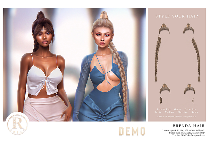 RAMA.SALON - Brenda Hair 'DEMO'