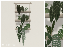 Mithral * Cylindrical Hanging Planters Fat Pack