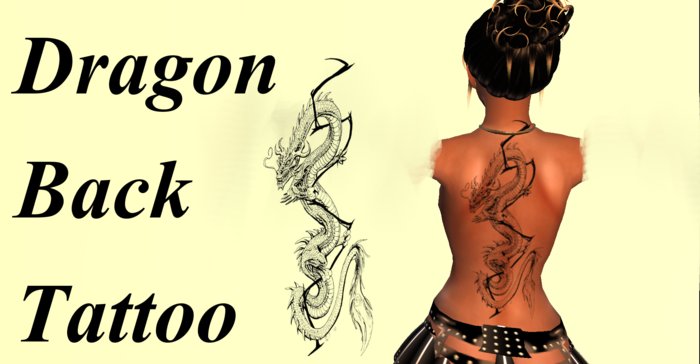 Dragon Back Tattoo