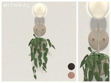 Mithral * Sconce Planter (Cebu Blue)