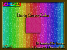 Dotty Curve Color Seamless Texture Set