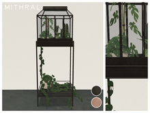Mithral * Small Greenhouse + Stand (Black)