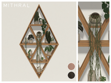 Mithral * Diamond Shelf Display (Light)