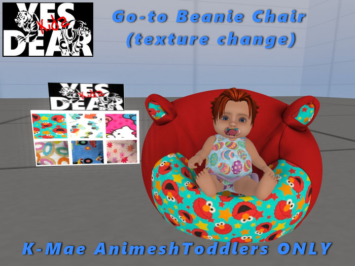 YES DEAR KIDS Go-To Beanie Chair