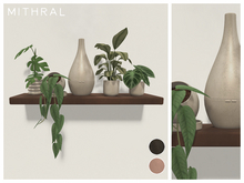 Mithral * Humidifier Plant Shelf (Dark)
