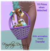 Hand Held Easter Joy Basket with Animation