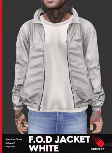 [COMPLEX] F.O.D JACKET - WHITE