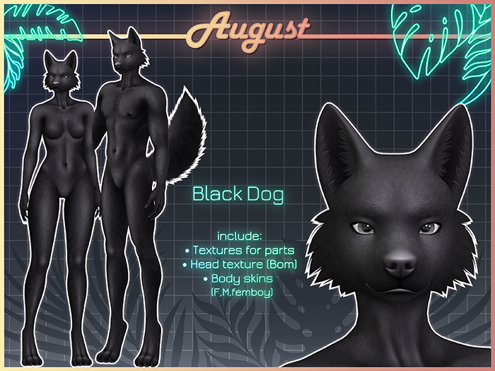 [• AUGUST •] - Black dog (bom MOD)
