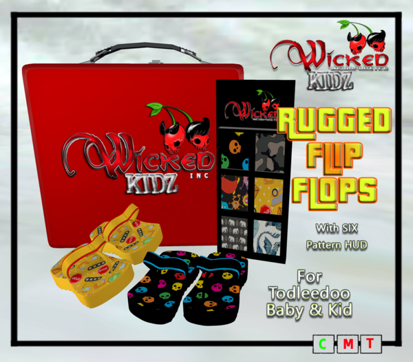 Wicked Kidz Rugged Flip Flops - ADD ME!