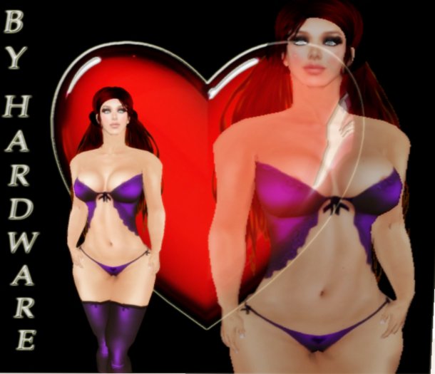 SEXY LINGERIE SLEEP MORADA