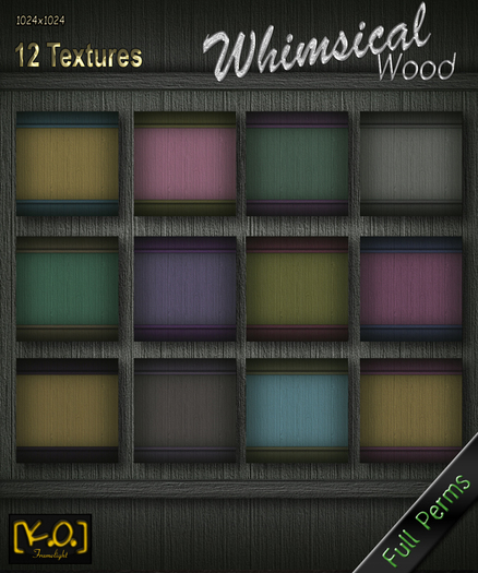 [K.O.] - Whimsical Wood - 12 Seamless Textures