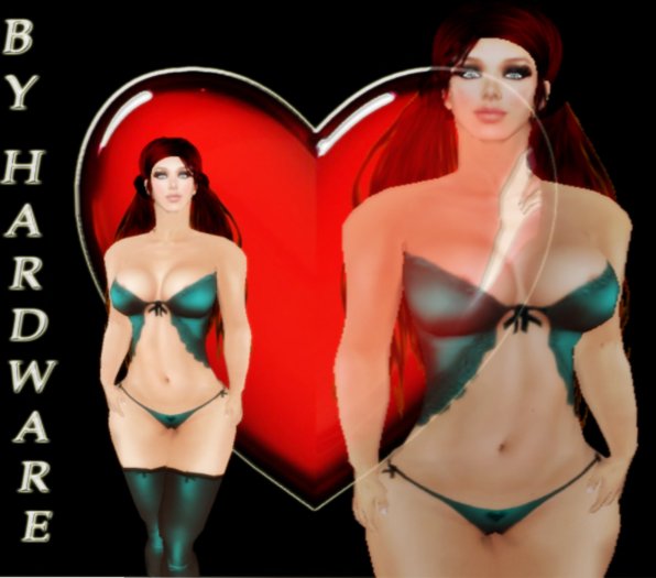 SEXY LINGERIE SLEEP GREEN