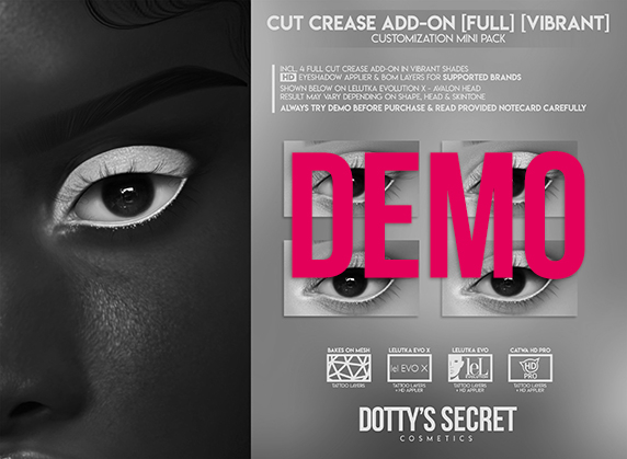 Dotty's Secret - Cut Crease Add-on[FULL][VIBRANT][DEMO]