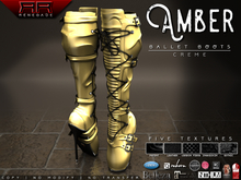 [Renegade] Amber Ballet Boots - Creme