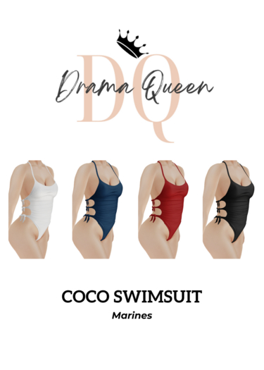 DQ Coco Swimsuit Marines Pack