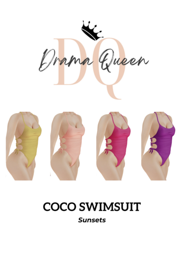 DQ Coco Swimsuit Sunsets Pack
