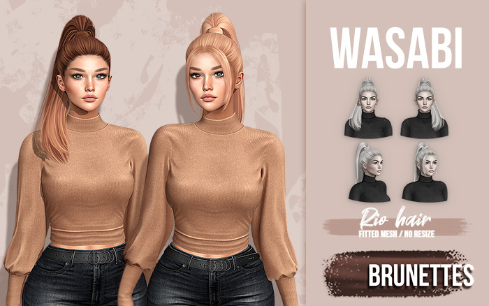 Wasabi // Rio Hair - Brunettes