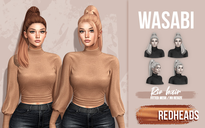 Wasabi // Rio Hair - Redheads