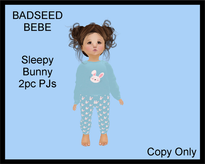 Steph-0-Bee's - Sleepy Bunny PJs (Bebe)