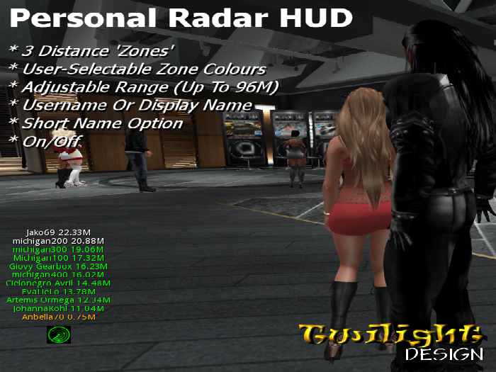 TDM025 - Personal Radar HUD