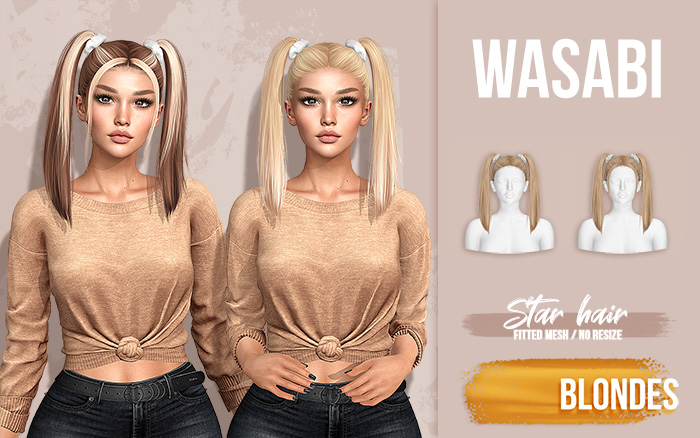 Wasabi // Star Hair - Blondes