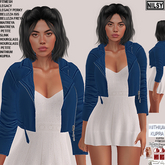 BRODERIE ANGLAISE DRESS&JACKET,CL&MESH BODY