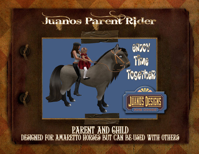 Juanos Parent Rider - for Double Riding