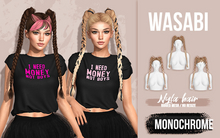 Wasabi // Nyla Hair - Monochrome