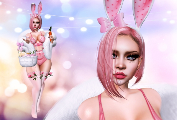 XOXO - SHAPE LITTLE BUNNY LeLUTKA Gaia Head 3.1
