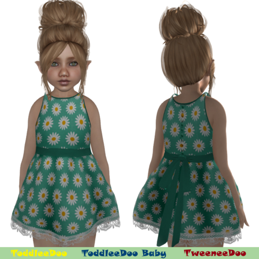 " Revna " 113 Daisy ToddleeDoo - TweeneeDoo Hud - Click to Receive