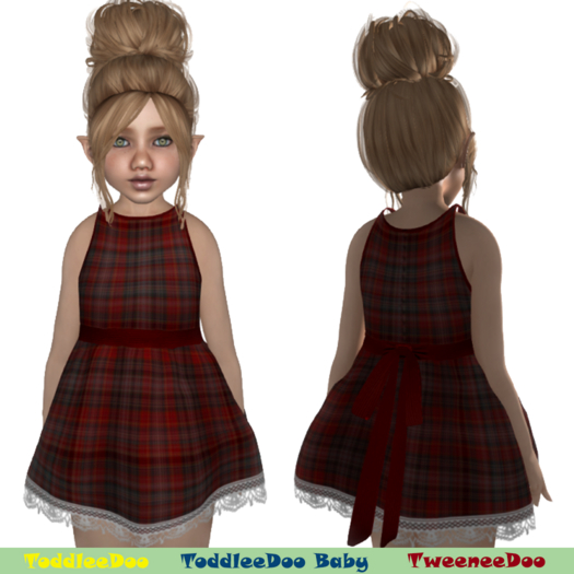 " Revna " 113 Red Scottish ToddleeDoo - Toddleedoo Hud - Click to Receive