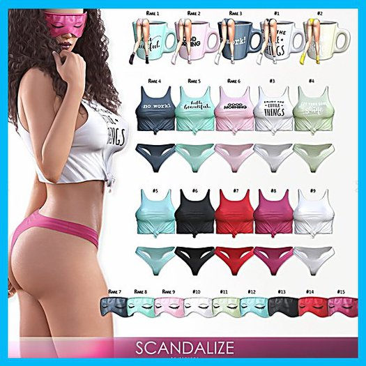 Scandalize.Hello beautiful.PANTY. Maitreya. #4 RARE