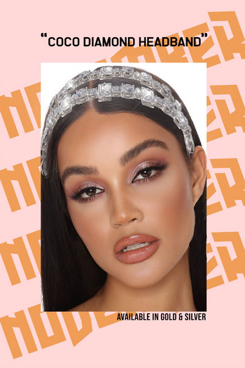 Nov-Coco Diamond Headband (g)