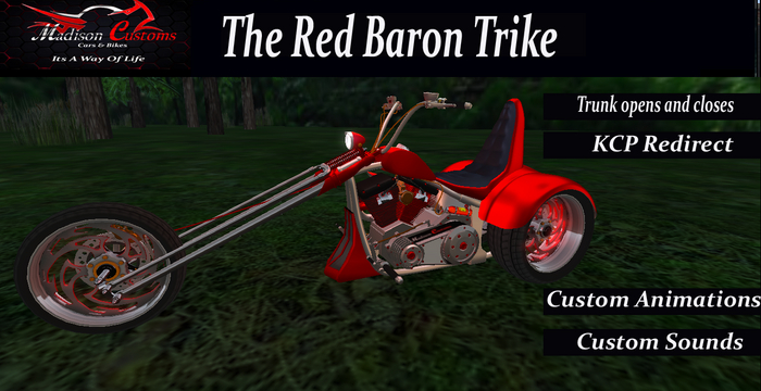 Trike The Red Baron