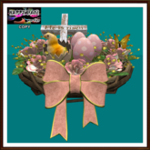 Easter - He is Risen Pink Centerpiece