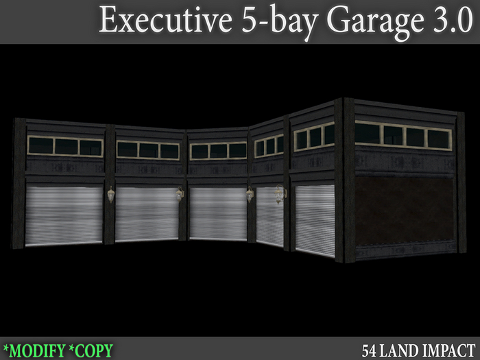 Executive Five Bay Corner Garage