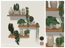 Mithral * Plant Shelf Trio (Natural)