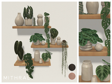 Mithral * Plant Shelf Trio (Light)