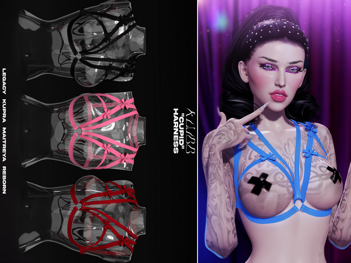 #KLUBB - "Cupid" Harness [Pretty Poison]